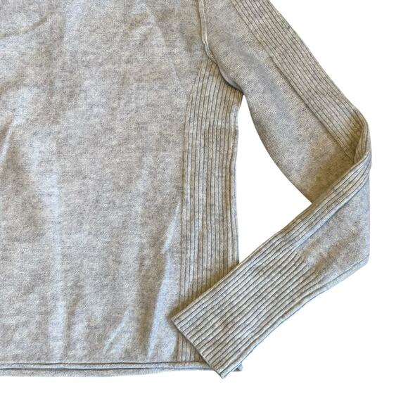 Free People Women’s Sz XS Gray Cashmere Liquid Sugar Henley Sweater - Picture 10 of 13